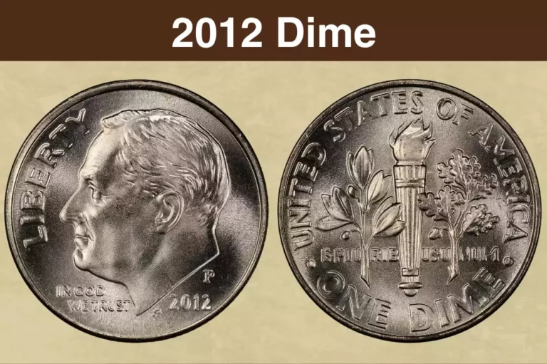 Grading strip showing four 2012 Roosevelt dimes across four condition tiers from worn to gem uncirculated